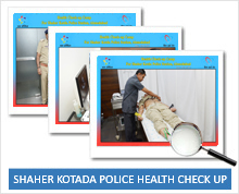 SHAHER KOTADA POLICE HEALTH CHECK UP